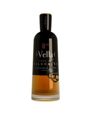 VELLA. 8 años. Aguardiente de vino envejecido. 70 CL
